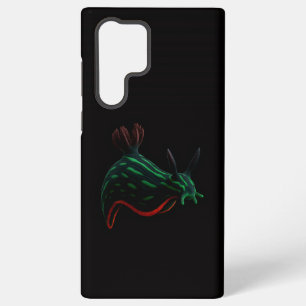 Schwarz 4 Luxe Galaxy S22 Ultra, Neon-Seeschnecke Samsung Galaxy Hülle