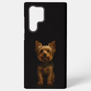 Schwarz 4 Luxe Galaxy S22 Ultra, Yorkshire Terrier Samsung Galaxy Hülle
