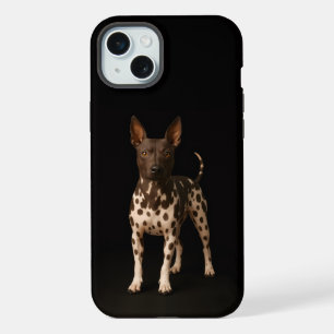Schwarz 4 Luxe, Haarloser Terrier iPhone 15 Plus Hülle