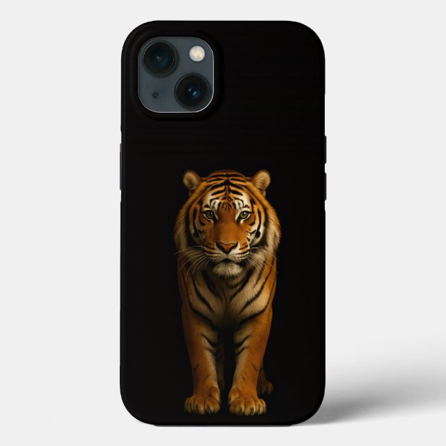 Schwarz 4 Luxe iPhone 13, Noble Tiger Case-Mate iPhone Hülle (Rückseite)