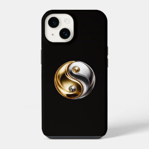 Schwarz 4 Luxe iPhone 14 Mate, Harmony Yin Yang Hülle