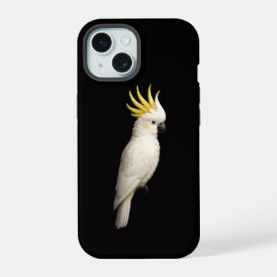 Schwarz 4 Luxe iPhone 15 Hülle, Wappen Kakadu Hülle
