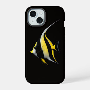 Schwarz 4 Luxe iPhone 15 Mate, Moorish Idol Hülle