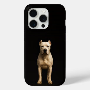 Schwarz 4 Luxe iPhone 15 Pro, Bold Dogo Argentino Case-Mate iPhone Hülle