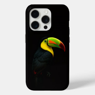 Schwarz 4 Luxe iPhone 15 Pro Mate, Keilschnabeltuk Case-Mate iPhone Hülle