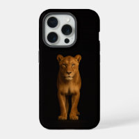 Schwarz 4 Luxe iPhone 15 Pro Mate, Noble Lioness