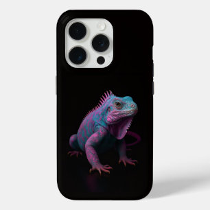 Schwarz 4 Luxe iPhone 15 Pro Mate Rosa Leguan Case-Mate iPhone Hülle
