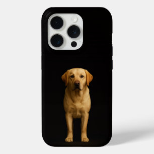 Schwarz 4 Luxe iPhone 15 Pro Minimalist Labrador Case-Mate iPhone Hülle