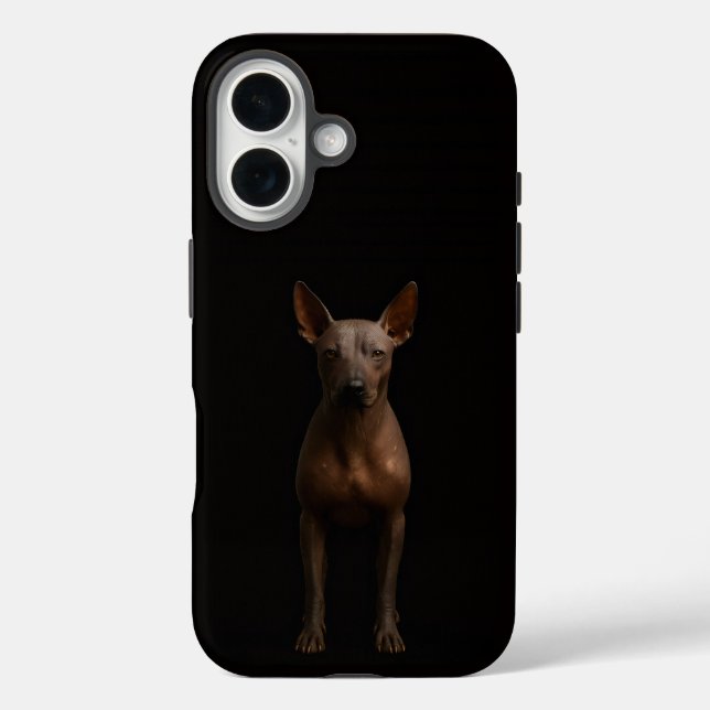 Schwarz 4 Luxe iPhone 16 Mate, Argentinischer Pila Case-Mate iPhone Hülle (Rückseite)