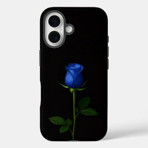 Schwarz 4 Luxe iPhone 16 Mate, Mitternachtsblaue R Hülle