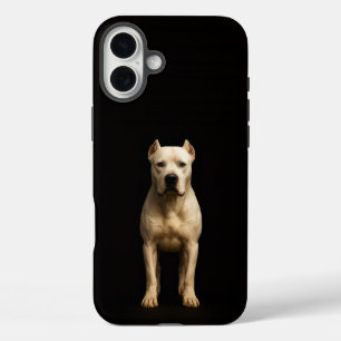 Schwarz 4 Luxe iPhone 16 Plus, Bold Dogo Argentino Plus Hülle