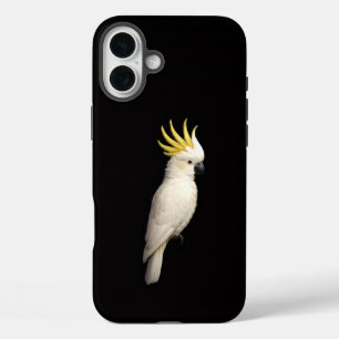 Schwarz 4 Luxe iPhone 16 Plus, Crested Cockatoo Plus Hülle