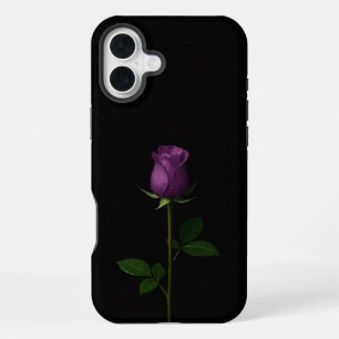 Schwarz 4 Luxe iPhone 16 Plus, Royal Violet Rose Plus Hülle