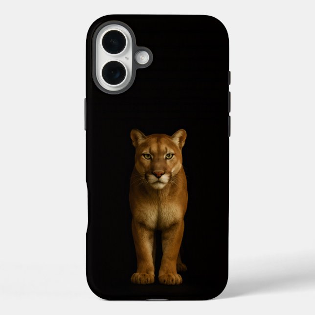 Schwarz 4 Luxe iPhone 16 Plus, Stiller Prime Puma Case-Mate iPhone Hülle (Rückseite)