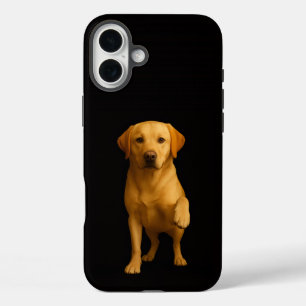 Schwarz 4 Luxe iPhone 16 Plus, Tender Labrador Plus Hülle