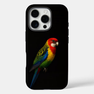 Schwarz 4 Luxe iPhone 16 Pro, Eastern Rosella Pro Hülle