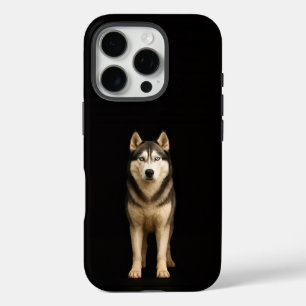 Schwarz 4 Luxe iPhone 16 Pro, Icy Elite Husky Pro Hülle