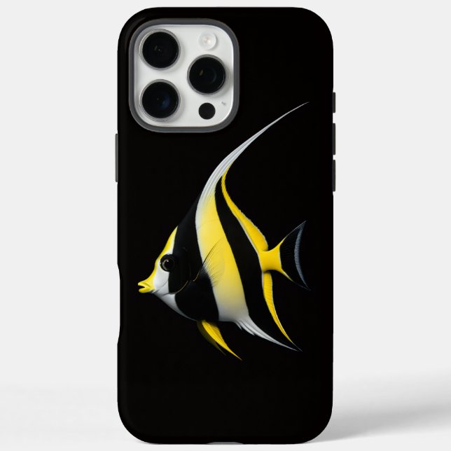 Schwarz 4 Luxe iPhone 16 Pro Max, Moorish Idol Case-Mate iPhone Hülle (Rückseite)