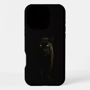 Schwarz 4 Luxe iPhone 16 Pro Max, Schwarzer Panthe Max Hülle
