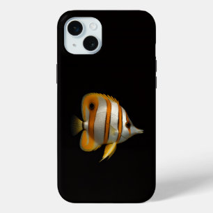 Schwarz 4 Luxe, Tropischer Riff-Schmetterlingsfisc Case-Mate iPhone Hülle