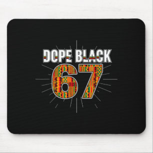 Schwarz 67 Black History Month Sechs Sieben Meme Mousepad