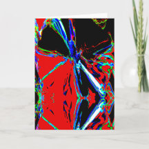 Schwarz auf Abstraktem Blume-Design