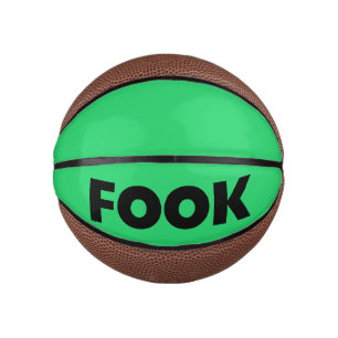 Schwarz auf grünem Mini-Basketball Mini Basketball