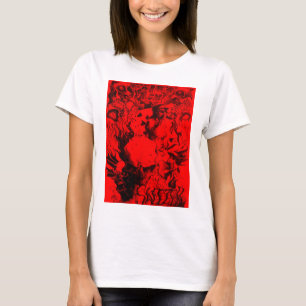 Schwarz auf Rot Energie: Abstrakte Hip-Hop-Kunst G T-Shirt