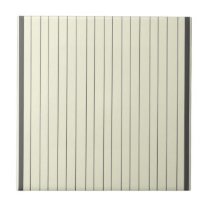 Schwarz Beige Vertikalstreifenmuster Fliese