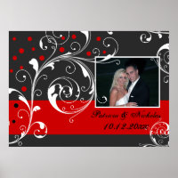 Schwarz-Blätter-Blätter, Foto für Hochzeiten