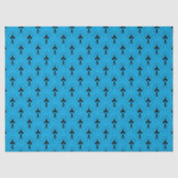 Schwarz-Blau-Deko-Musterpapier