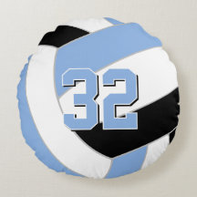 Schwarz blau oder JEDES Team färbt Kindervolleybal