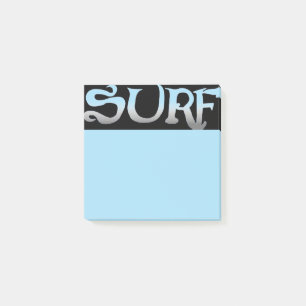 Schwarz-blaue Notenpolster Post-it Klebezettel