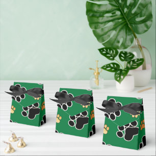 Schwarz-bräunliche Hundekuchen Geschenkschachtel