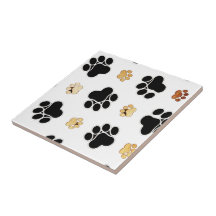 Schwarz-bräunliche Hundekuh, weiß gedruckt