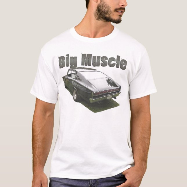 Schwarz-Dodge-Ladegerät 1967 T-Shirt (Vorderseite)