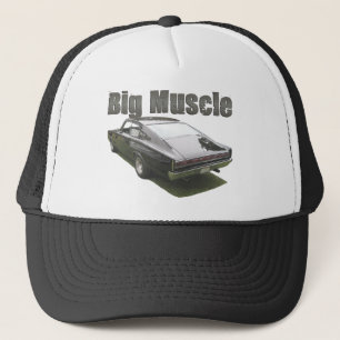 Schwarz-Dodge-Ladegerät 1967 Truckerkappe