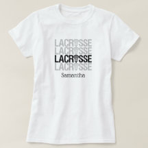 Schwarz erschüttertes Lacrosse Word