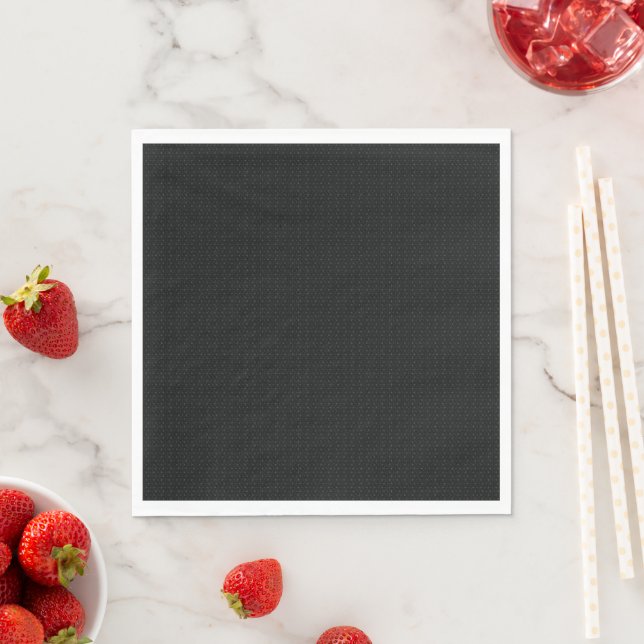 Schwarz Farbe Tiny Polka Dot Texture h11 Serviette (Beispiel)