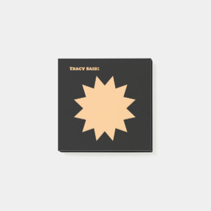 Schwarz farbig post-it klebezettel