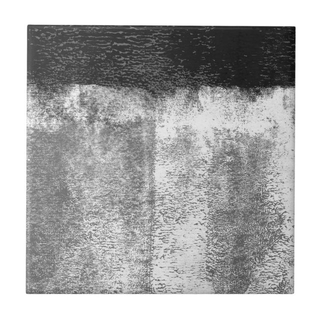 Schwarz Fliese (Vorderseite)