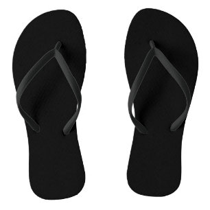 Schwarz Flip Flops