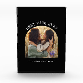 Schwarz-Foto-Typografie Fotoblock