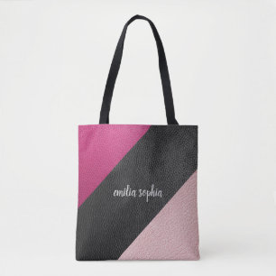 Schwarz, Fuchsien und Rosa Personalisiert