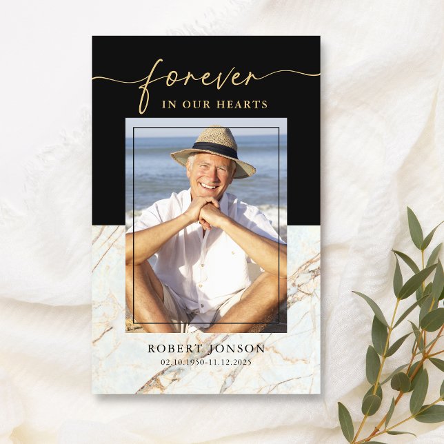 Schwarz für immer in unserer Herzgedankenkarte (Von Creator hochgeladen)