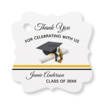 Schwarz-Gelb-Hülle und Tassel | ABSCHLUSS