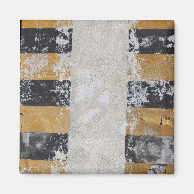 Schwarz/Gelb Magnet (Vorne)