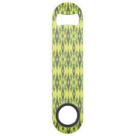 Schwarz-Gelb-Muster Speed Flaschenöffner