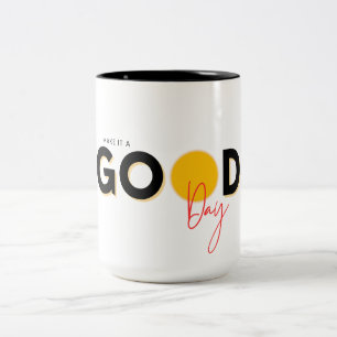 Schwarz-Gelb-Rot machen einen guten Tag Tasse