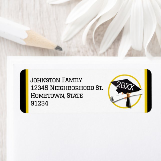 Schwarz-Gold-Abschluss der Schule (Insitu)